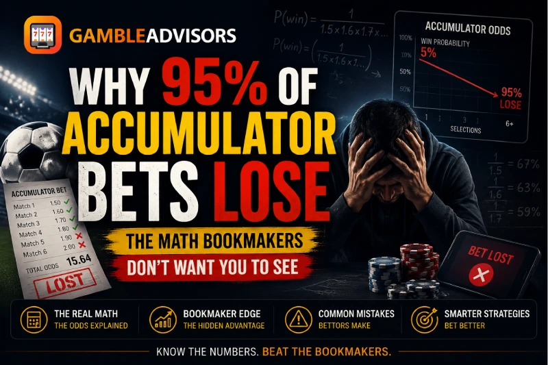 Accumulator Bets Lose The Math Bookmakers