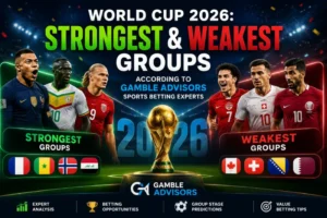 Strongest and Weakest Groups According to Gamble Advisors