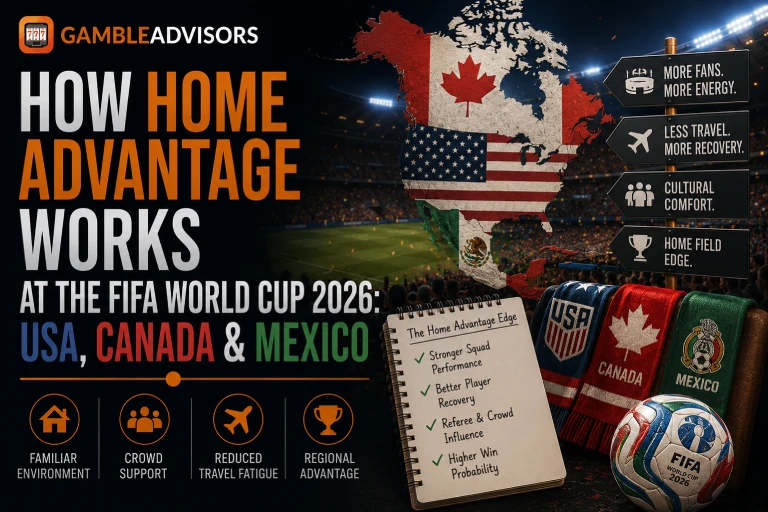 How Home Advantage Works at the FIFA World Cup 2026: USA, Canada & Mexico